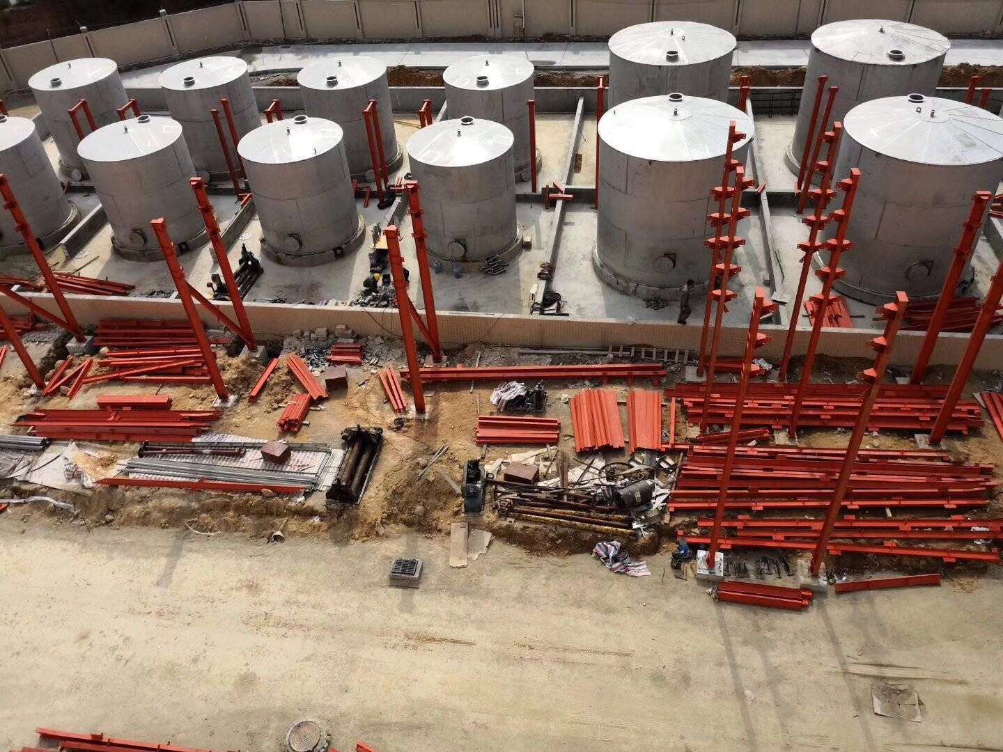 化工产品储罐区